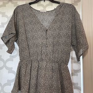 Leopard top